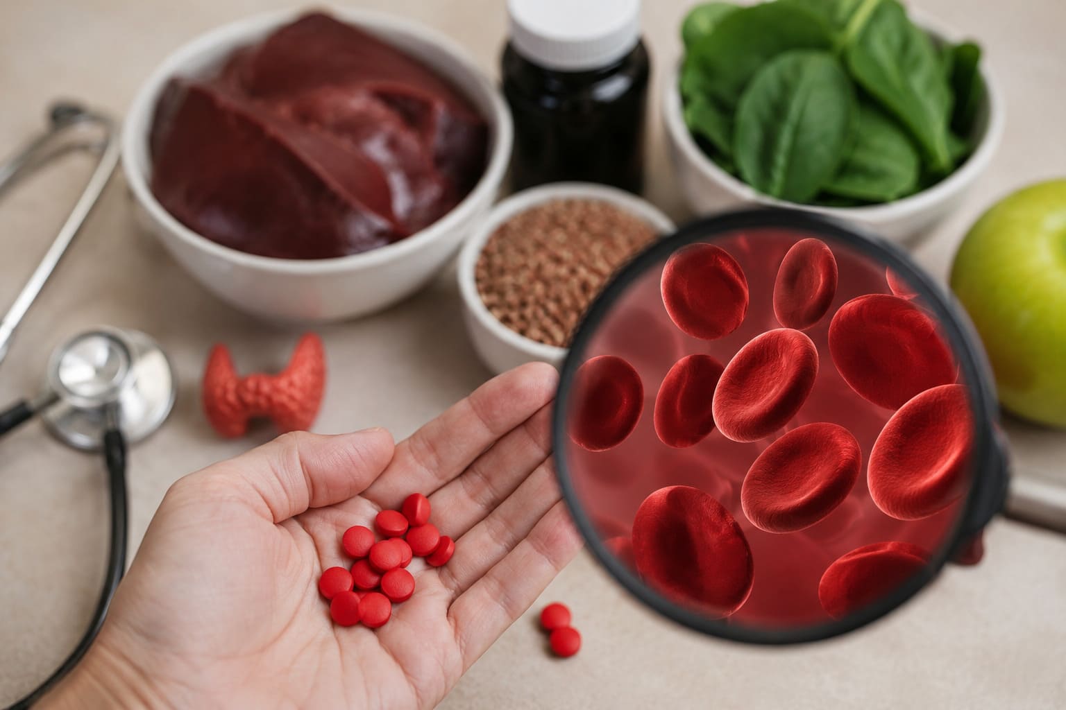 Дефицит железа: простыми словами о ферритине и гемоглобине